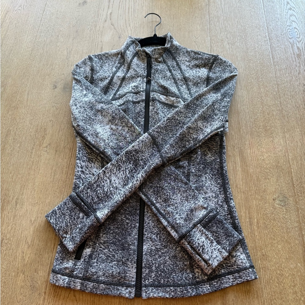 Lululemon Define Jacket - Grey - Size 6